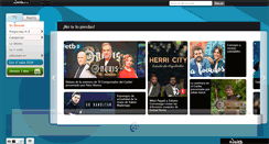 Desktop Screenshot of eitb.tv